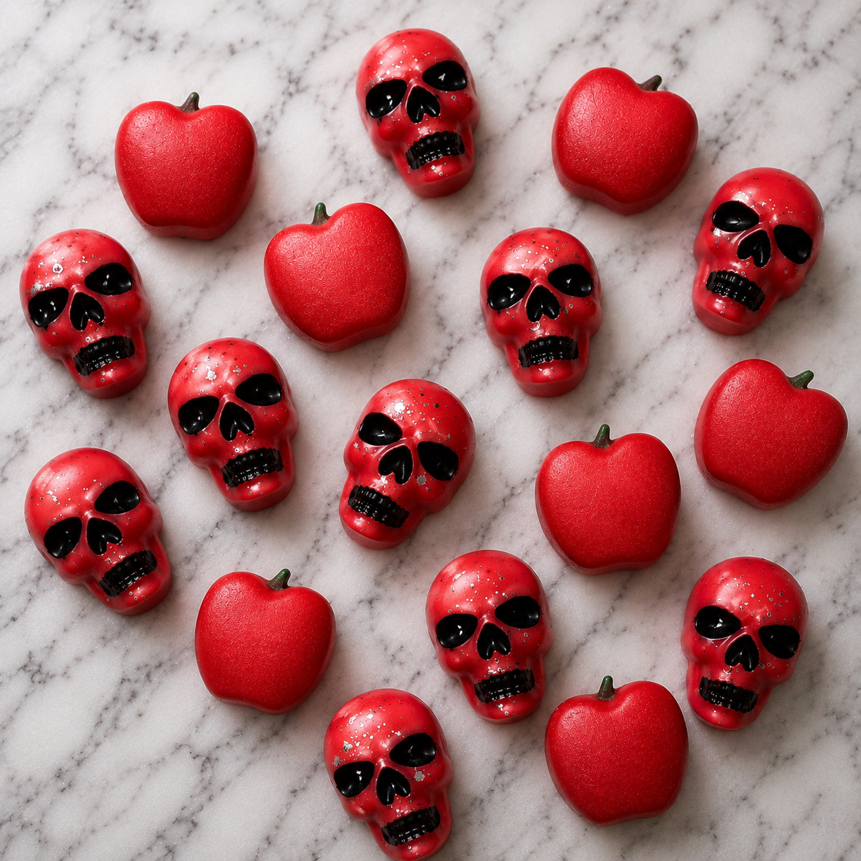 Toffee Apple - Skull shape