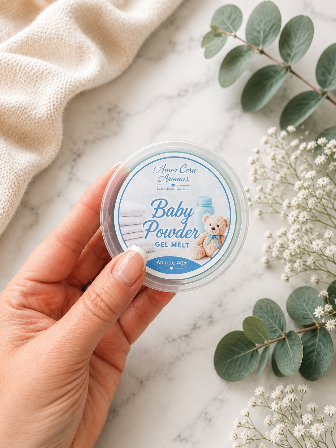 Baby Powder Gel Melt