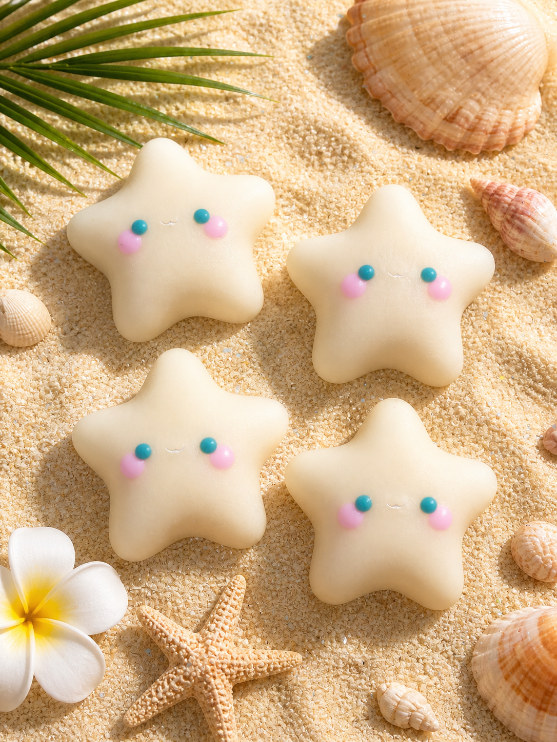 Fiji Beach -Starfish Shape