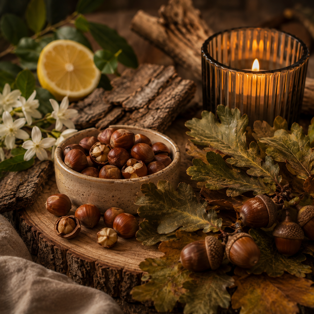 English Oak & Hazelnut