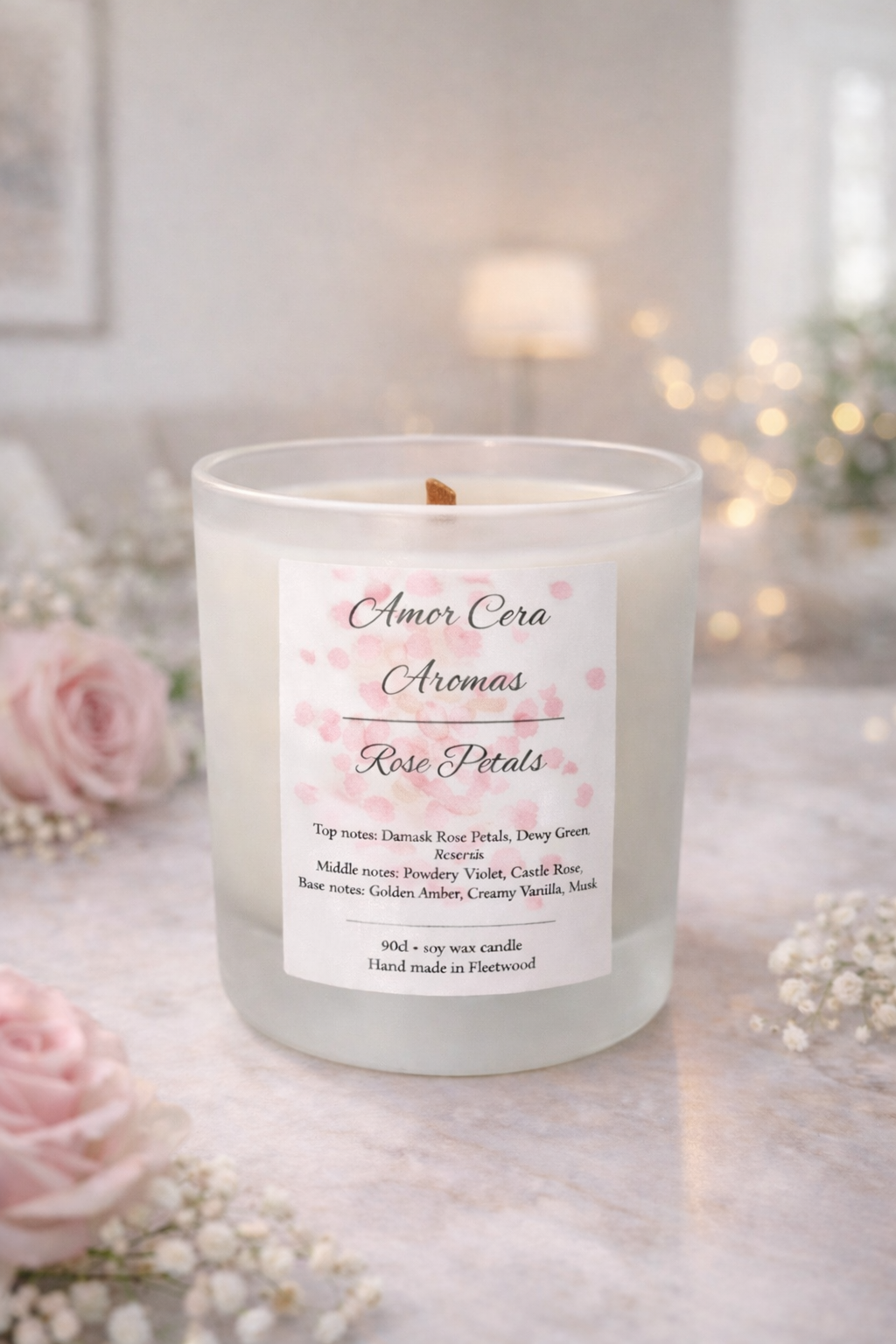 Rose Petals Candle
