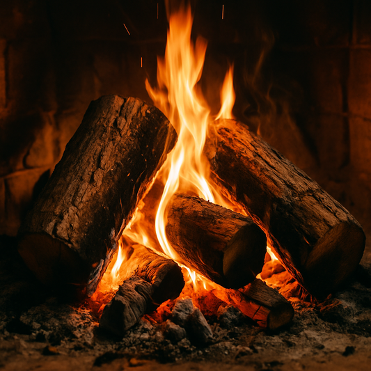 Crackling Log Fire