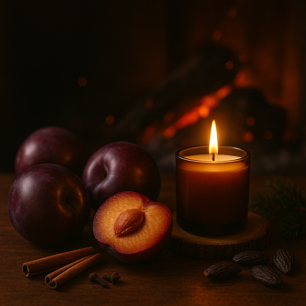 Golden Embers & Velvet Plum