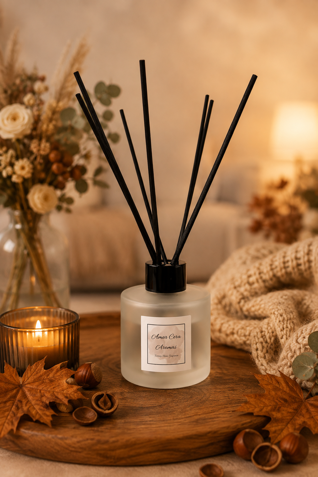 Vanilla Hazelnut Reed diffuser