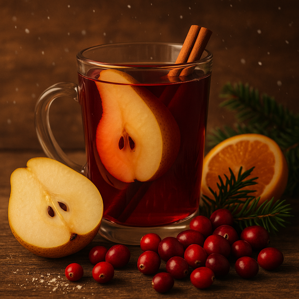 Mulled Pear & Cranberry