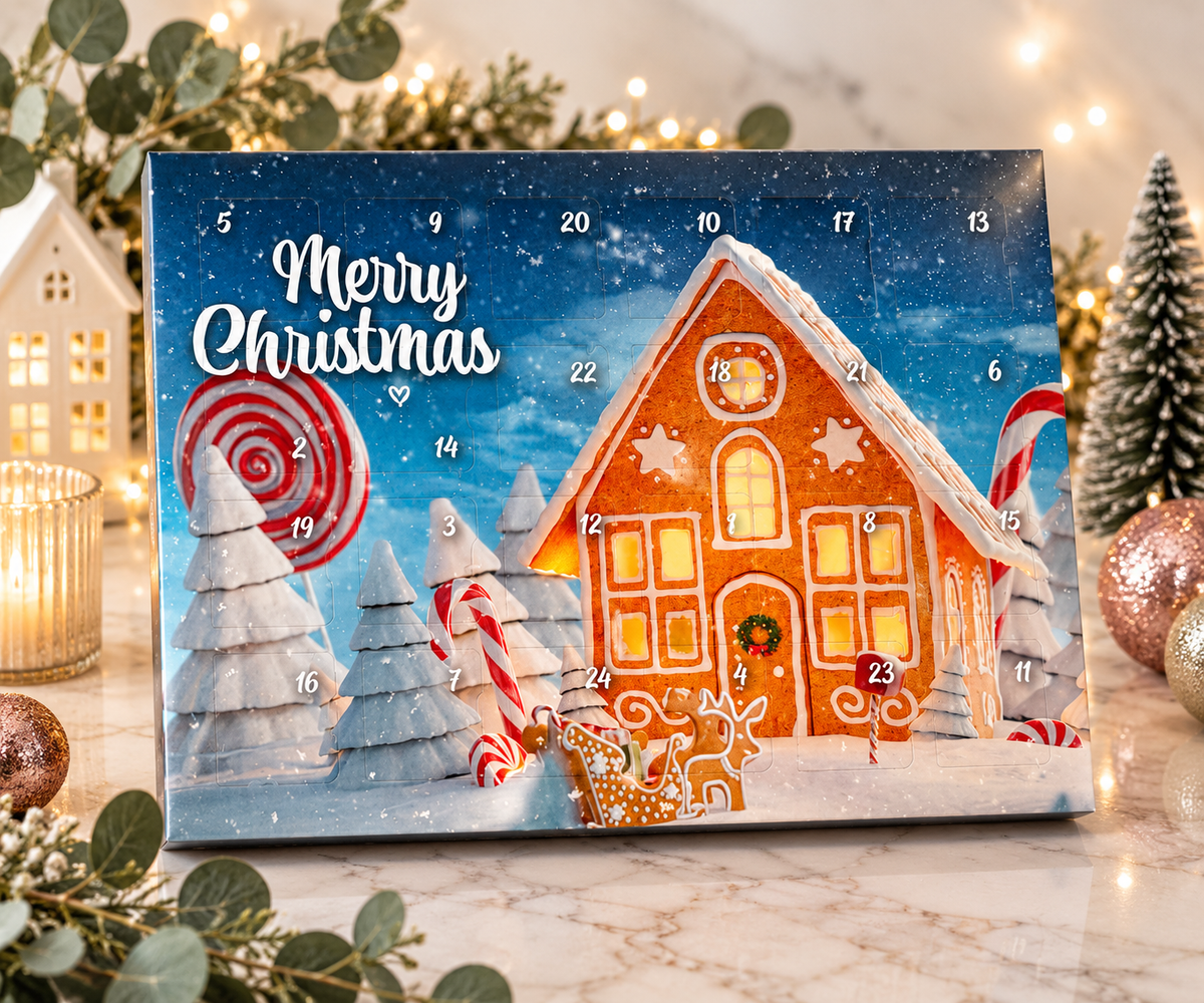 Gingerbread House Advent Calendar