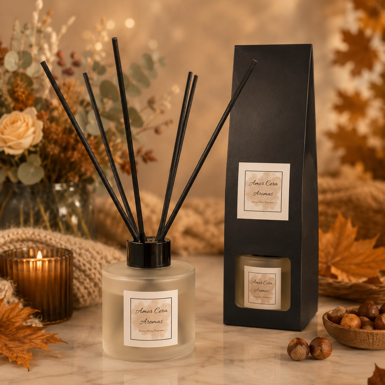 Vanilla Hazelnut Reed diffuser