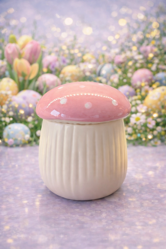 Mushroom wax melt burner